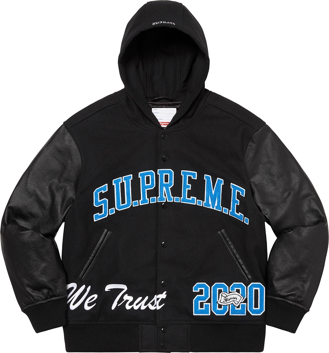 King Hooded Varsity Jacket view 19